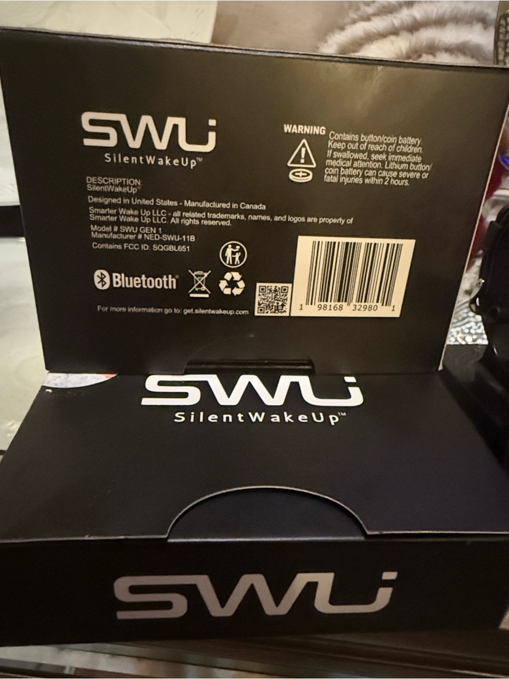 Silent WakeUP (SWU) SilentWakeUp Bluetooth Alarm - white (New)